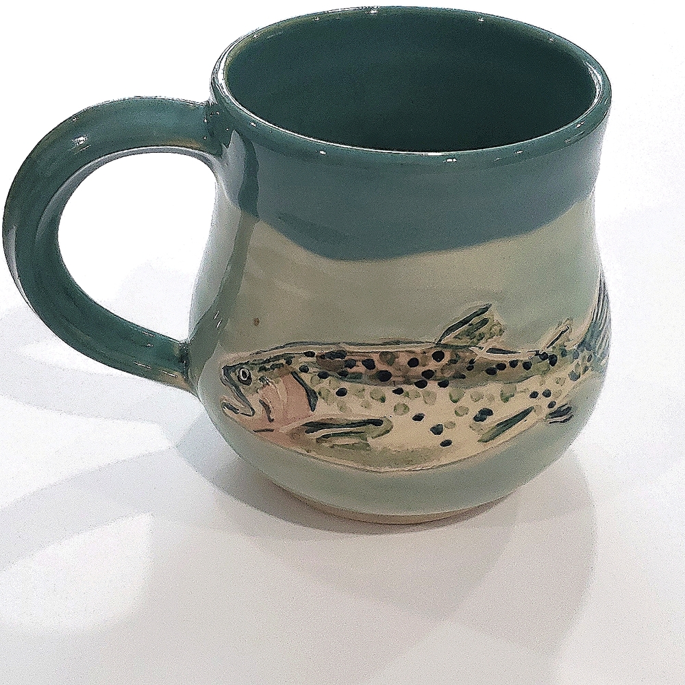 Fish mug.